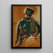 Kawaler - Ernest Meissonier — oprawiony obraz na ścianie