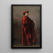 Dante - Ernest Meissonier — oprawiony obraz na ścianie