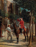 La Coupe de l'Étrier - Ernest Meissonier — widok dzieła