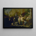 Alphonse Baudin (1811-1851) na barykadzie w faubourg Saint-Antoine 3 grudnia 1851 - Ernest Pichio — oprawiony obraz na ścianie