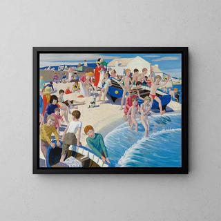 Ernest Procter - On the beach at Newlyn.webp