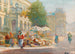 Marché à Lviv - Ernő Erb — widok dzieła