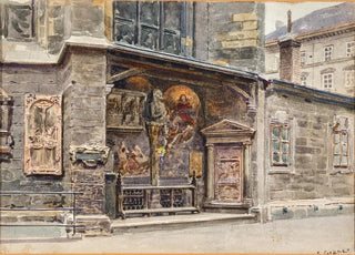 Ernst Graner - Zahnwehherrgott at the choir of Saint Stephens.webp