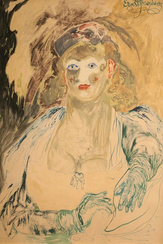 Ernst Josephson - Dam i teaterloge.webp