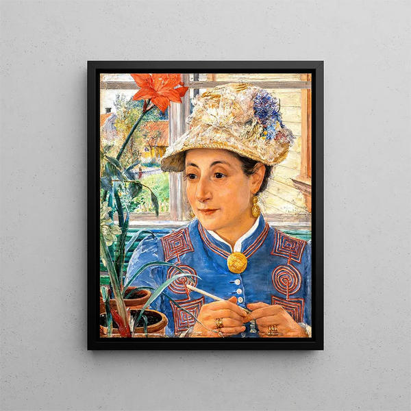 Jeanette Rubenson - Ernst Josephson — oprawiony obraz na ścianie