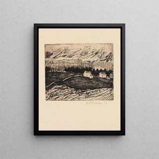 Ernst Ludwig Kirchner - Acker und Huser im Erzgebirge.webp