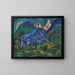 Alphtten i Tinzenhorn - Ernst Ludwig Kirchner — oprawiony obraz na ścianie