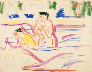 Ernst Ludwig Kirchner - Badende Frauen.webp