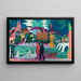 Bâle z Renem - Ernst Ludwig Kirchner — oprawiony obraz na ścianie