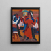 Tańcząca wieśniaczka - Ernst Ludwig Kirchner — oprawiony obraz na ścianie