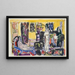 Bohème nowoczesny - Ernst Ludwig Kirchner — oprawiony obraz na ścianie