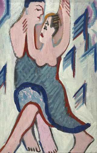 Ernst Ludwig Kirchner - Dancing Couple in the Snow reverse.webp