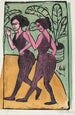 Tancerze stepu angielskiego - Ernst Ludwig Kirchner — widok dzieła
