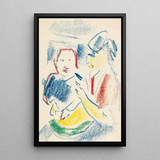 Ernst Ludwig Kirchner - Frau mit Kind.webp