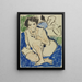 Klęczący z książką - Ernst Ludwig Kirchner — oprawiony obraz na ścianie