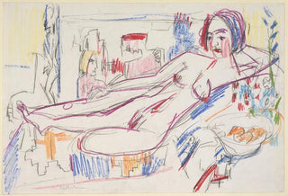 Ernst Ludwig Kirchner - Liegender weiblicher Akt auf einer Ottomane.webp
