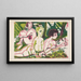 Kobiety nagie z dzieckiem w lesie - Ernst Ludwig Kirchner — oprawiony obraz na ścianie