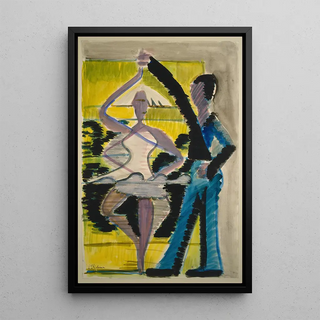Ernst Ludwig Kirchner - Pirouetting Dancer.webp