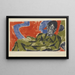 portretu Otto Muellera - Ernst Ludwig Kirchner — oprawiony obraz na ścianie