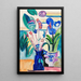 Martwa natura z kalami - Ernst Ludwig Kirchner — oprawiony obraz na ścianie