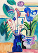 Martwa natura z kalami - Ernst Ludwig Kirchner — widok dzieła
