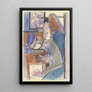 Ernst Ludwig Kirchner - Swiss girl.webp