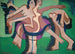 Grupa taneczna - Ernst Ludwig Kirchner — widok dzieła