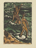 Trzech pływaków w falach - Ernst Ludwig Kirchner — widok dzieła