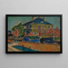 Villa w Dreźnie - Ernst Ludwig Kirchner — oprawiony obraz na ścianie