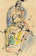 Siesta kobiet - Ernst Ludwig Kirchner — widok dzieła