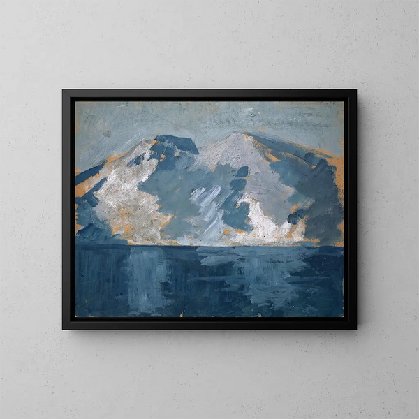 Côte montagneuse - Ernst Schiess — oprawiony obraz na ścianie