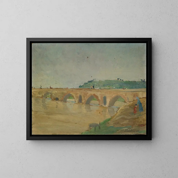 Pont Molle - Ernst Schiess — oprawiony obraz na ścianie
