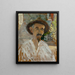 Autoportrait III - Ernst Schiess — oprawiony obraz na ścianie