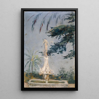 Ernst Schiess - The Fountain of Neptune in Sevilla.webp