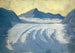 Widok na lodowiec Aletsch III - Ernst Schiess — widok dzieła