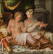 Eros i Psyche - Nicol dell'Abate — widok dzieła