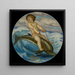 Erotyczny na grzbiecie delfina - Franz von Stuck — oprawiony obraz na ścianie
