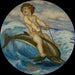 Erotyczny na grzbiecie delfina - Franz von Stuck — widok dzieła