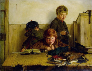 Gardé à l'intérieur - Erskine Nicol — widok dzieła