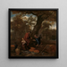 Erysichthon sprzedający swoją córkę - Jan Steen — oprawiony obraz na ścianie