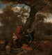 Erysichthon sprzedający swoją córkę - Jan Steen — widok dzieła