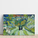 Reprodukcja obrazu schodowy w Auvers - Vincent van Gogh