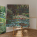 Reprodukcja obrazu Staw z nenufarami - Claude Monet