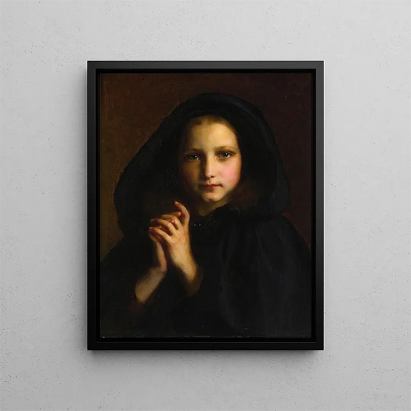 Etienne Adolphe Piot - Femme Dans Un Manteau.webp