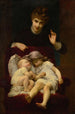 Macierzyństwo - Étienne Adolphe Piot — widok dzieła