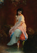 La Baigneuse - Étienne Adolphe Piot — oprawiony obraz na ścianie