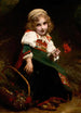 La Petite Cueilleuse de fleurs - Étienne Adolphe Piot — widok dzieła