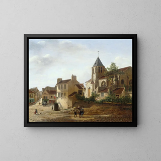 Etienne Bouhot - Vue de lglise SaintGermaindeCharonne.webp