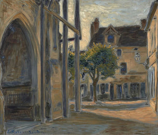 Brama kościoła Saint-Macre w Frévent-Tardenois, Aisne - Etienne Moreau-Nélaton — widok dzieła