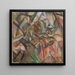 Studium kubistyczne - Jules Pascin — oprawiony obraz na ścianie